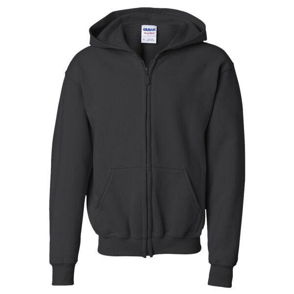 Youth Heavy Blend™ Full-Zip Hooded Sweatshirt Thumbnail