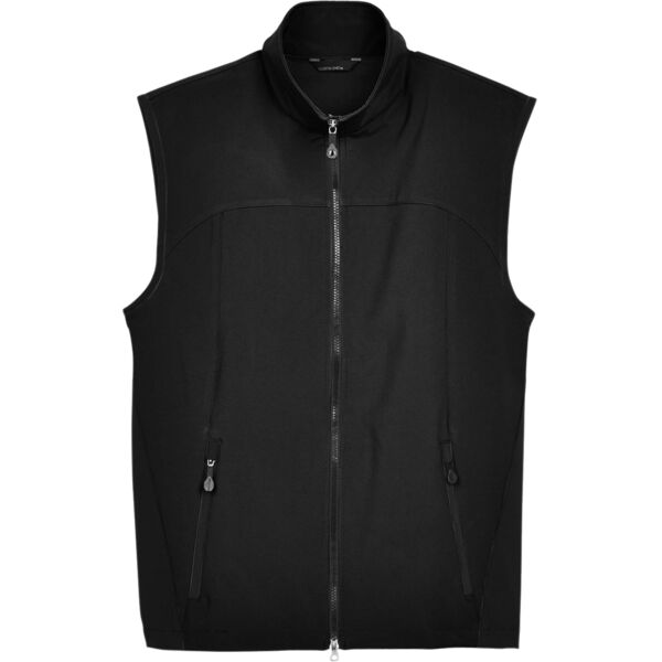 North End Men's Three-Layer Light Bonded Performance Soft Shell Vest Thumbnail