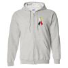 Adult Full-Zip Hooded Sweatshirt Thumbnail
